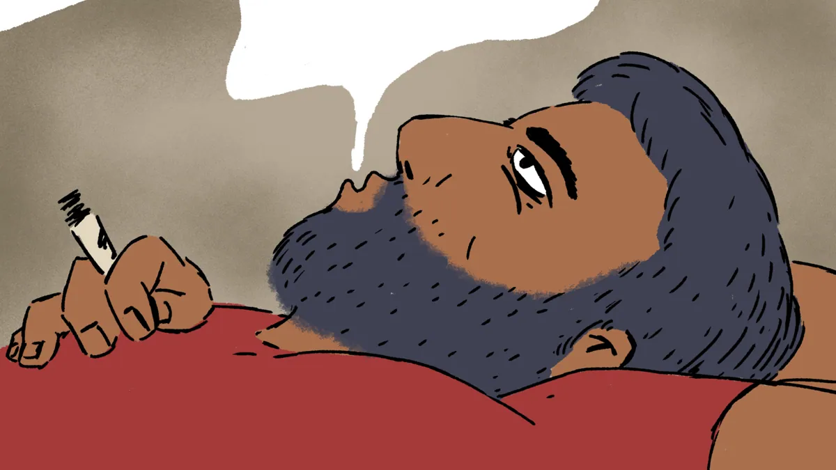 Ilustrace k knize Cikánský Mojžíš. Anarchistická Tóra