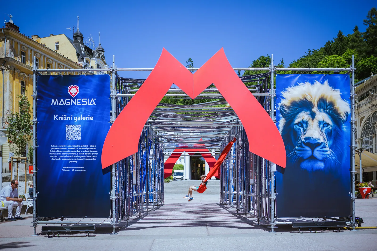 Fotografie z minulého ročníku festivalu Knižní lázně