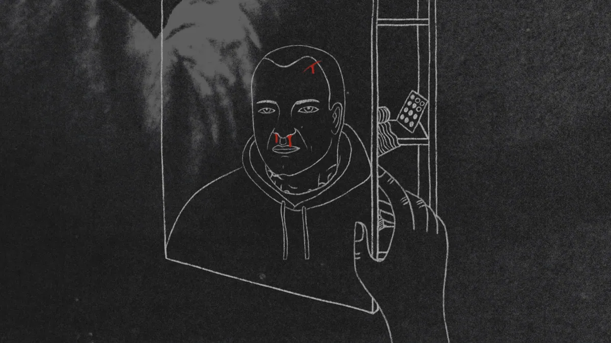 Ilustrace k knize Krev Kruh Černá